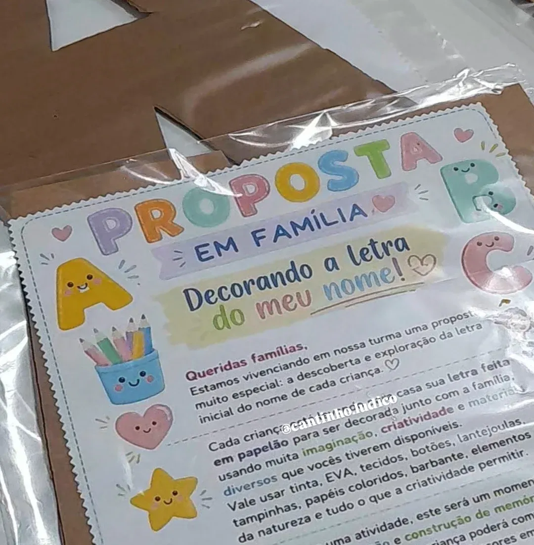 Letra Inicial - Atividade Lúdica — amostra 3: Este material pedagógico foi desenvolvido para trabalhar a letra inicial do…