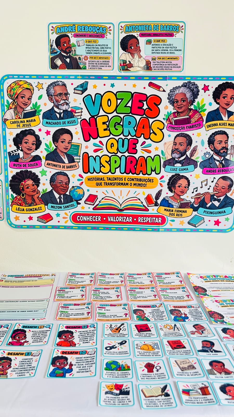 Vozes negras que inspiram para a escola