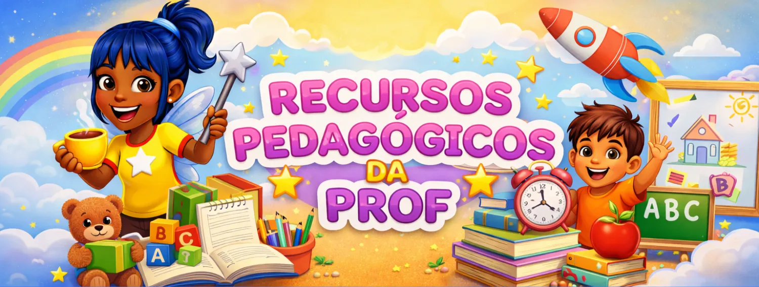 Banner da loja Recursos Pedagógicos da Prof