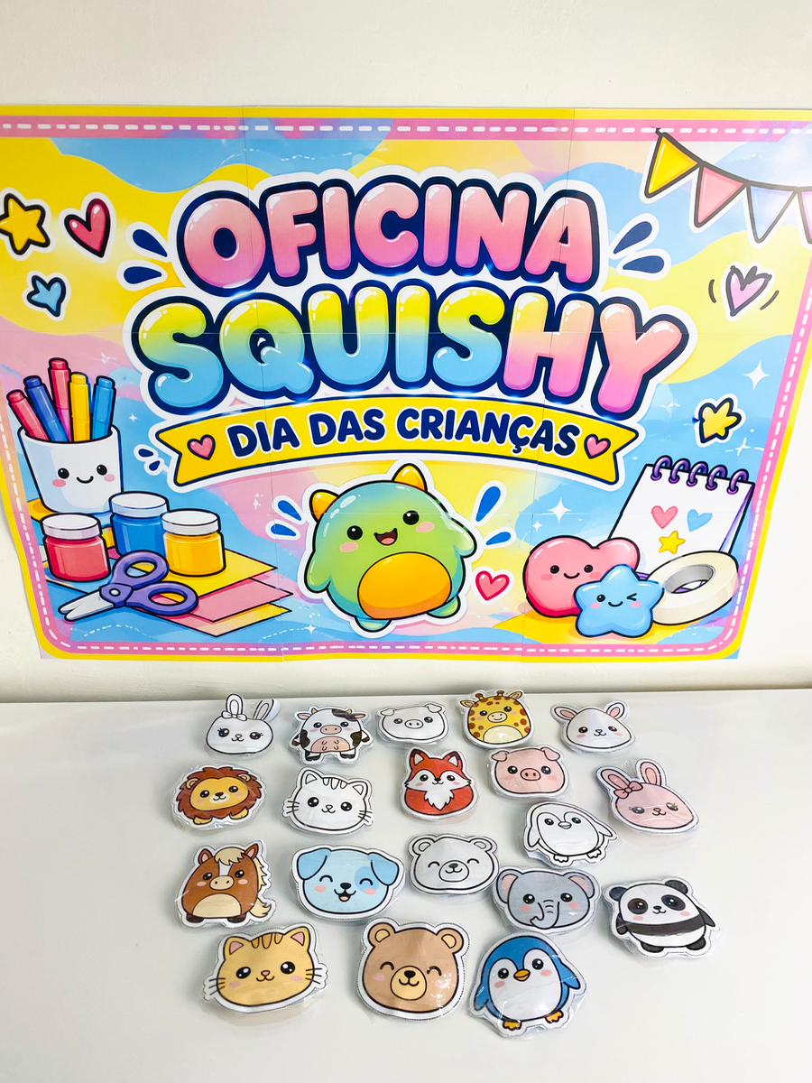 🧸✨*Oficina Squishy — DIA DAS CRIANÇAS! — Atividades para Educação Infantil: 🧸✨*Oficina Squishy — DIA DAS CRIANÇAS
