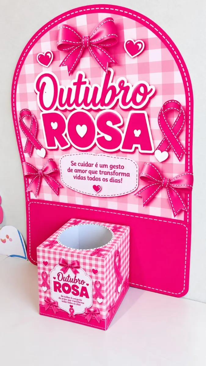 🎀 KIT OUTUBRO ROSA – CUIDAR É UM ATO DE AMOR — amostra 1: Um material especial para trabalhar o Outubro Rosa, promovendo…