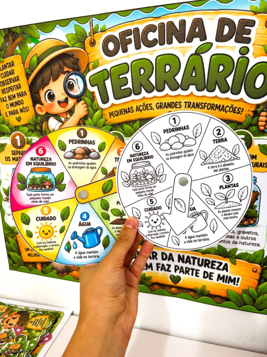Super Kit Meu Terrário — amostra 2: O KIT OFICINA DE TERRÁRIO transforma o contato com a natureza em uma experiência de…