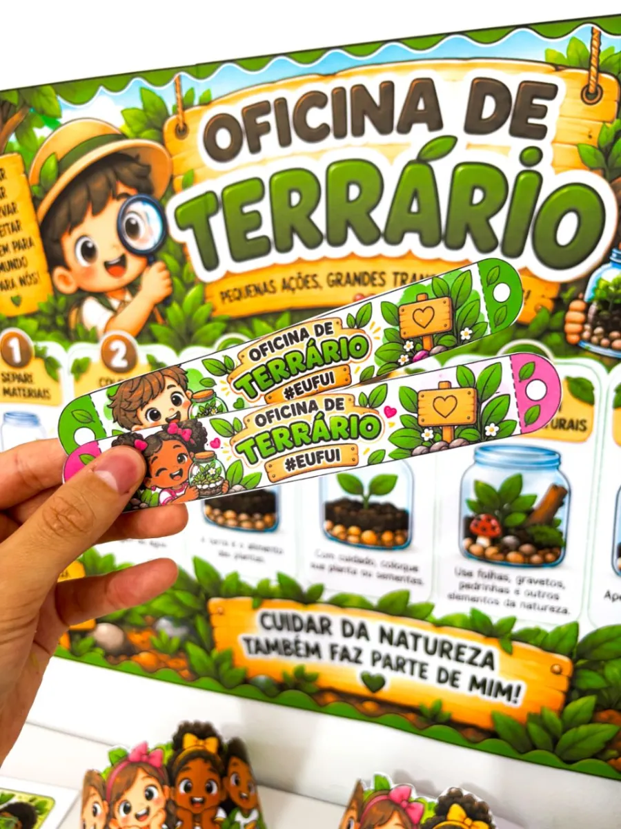 Super Kit Meu Terrário — amostra 4: O KIT OFICINA DE TERRÁRIO transforma o contato com a natureza em uma experiência de…