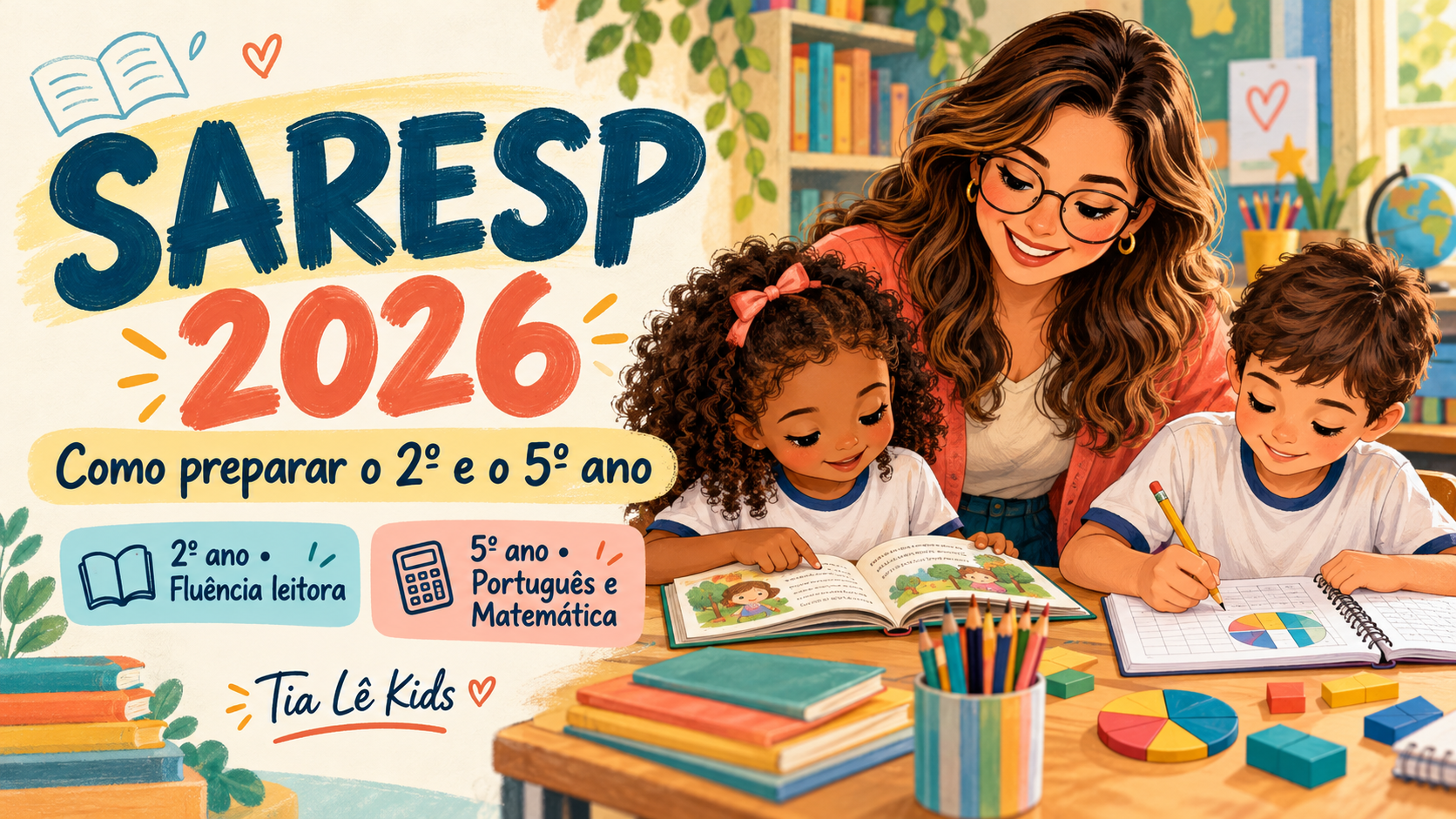 SARESP 2026: como preparar o 2º e o 5º ano