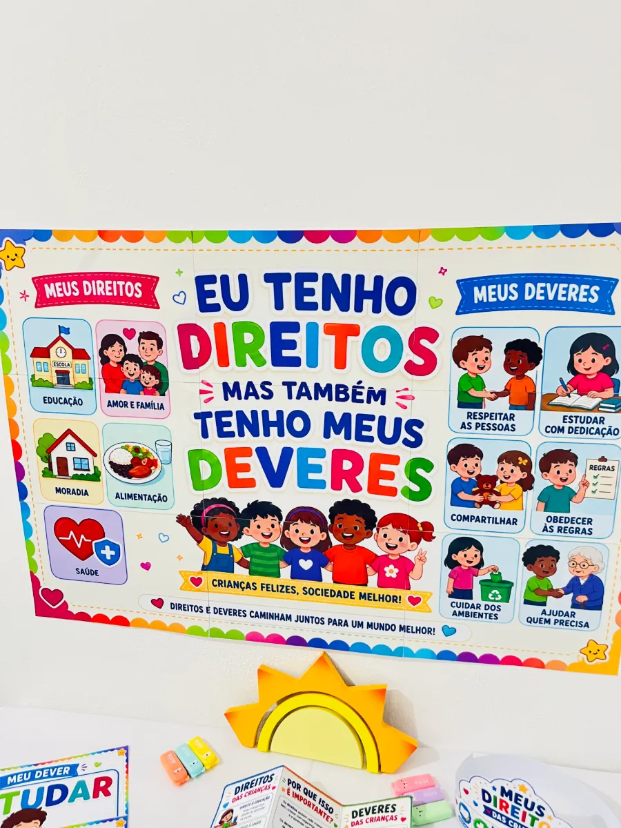 Kit Direitos e Deveres das Crianças em PDF — amostra 3: 🧠 Habilidades e BNCC: