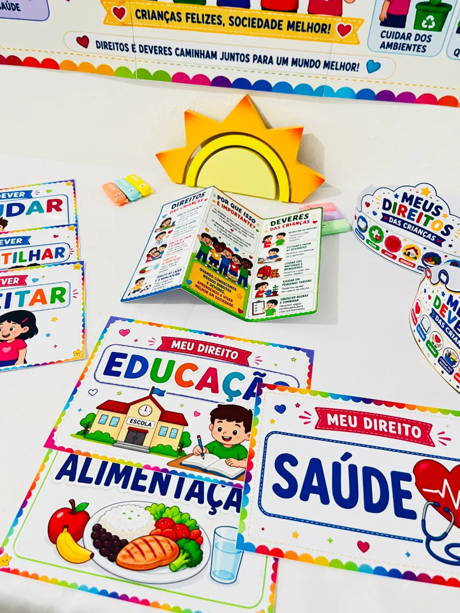 Kit Direitos e Deveres das Crianças em PDF — amostra 6: Kit Direitos e Deveres das Crianças em PDF