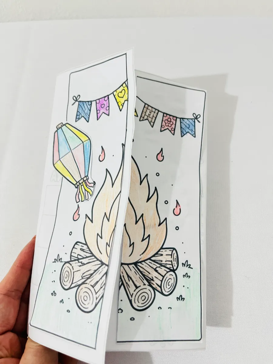 Lapbook Junino Interativo em PDF | Atividade Festa Junina — amostra 2: 📦 Conteúdo do Material:
