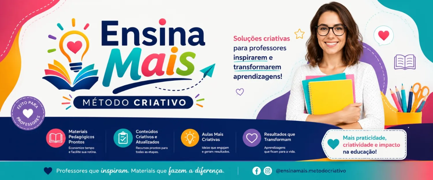 Banner da loja Ensina Mais - Metodo Criativo