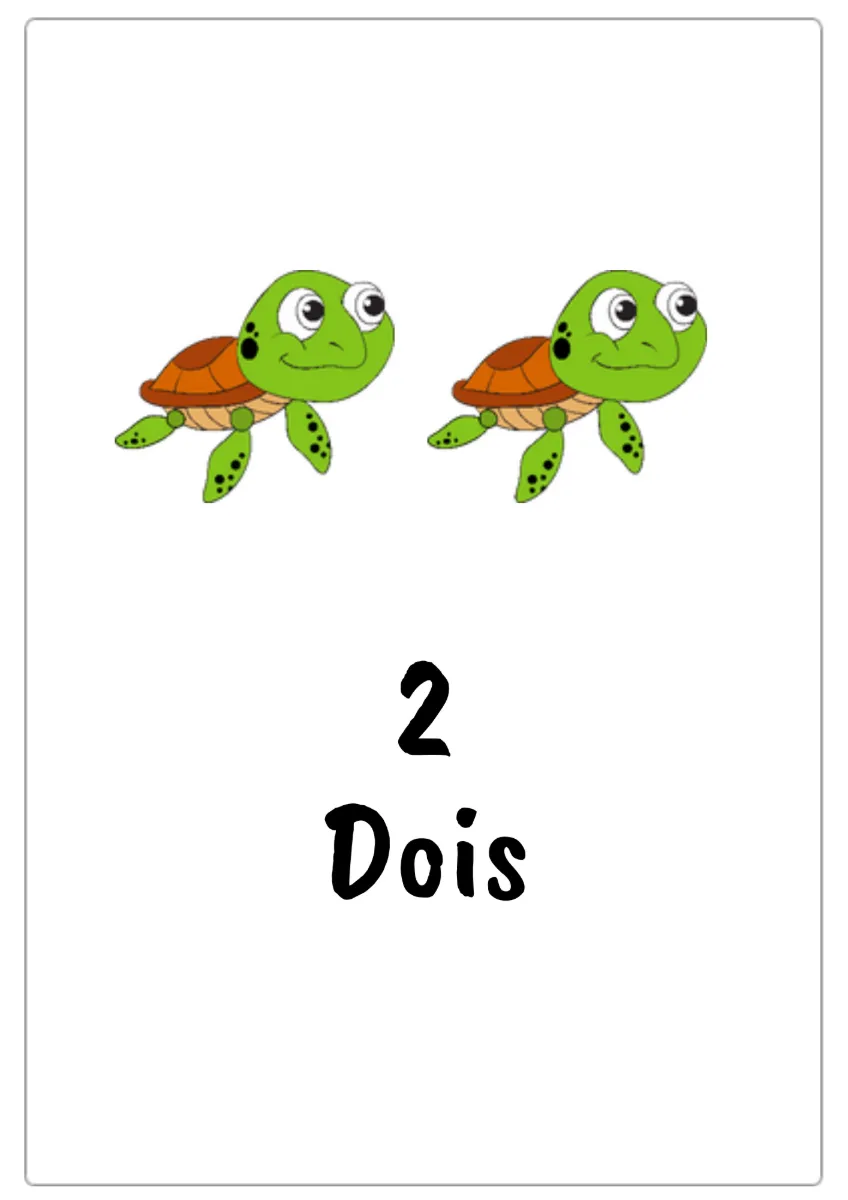 Atividade Vamos contar de 1 a 10 — amostra 2: Apostila infantil em PDF com atividades lúdicas para ensinar números e…