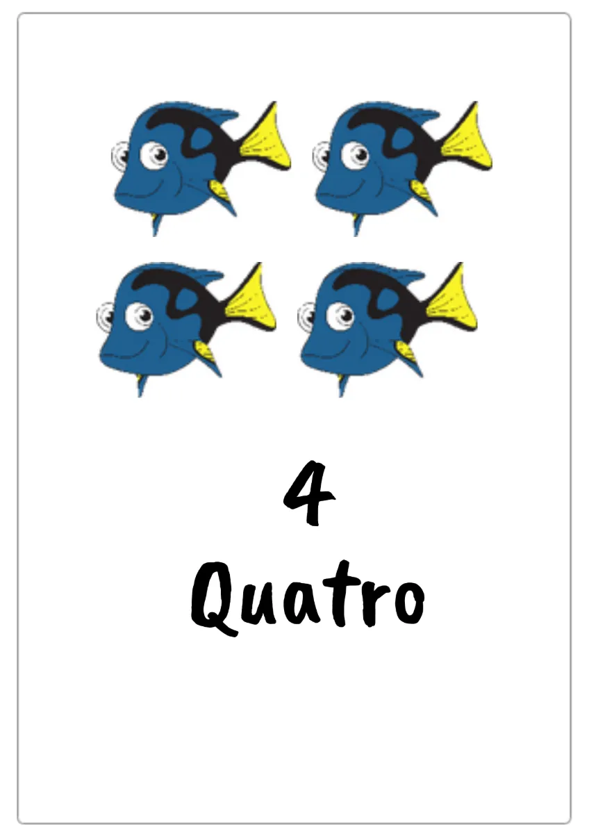 Atividade Vamos contar de 1 a 10 — amostra 4: Apostila infantil em PDF com atividades lúdicas para ensinar números e…