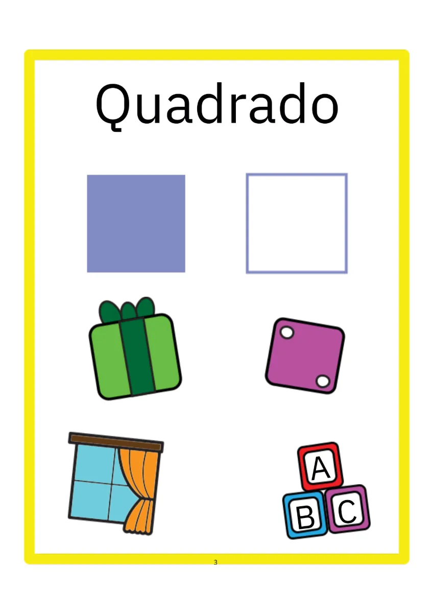 Apostila Trabalhando as Formas. — amostra 2: Apostila Trabalhando as Formas com 30 páginas de atividades educativas em PDF…