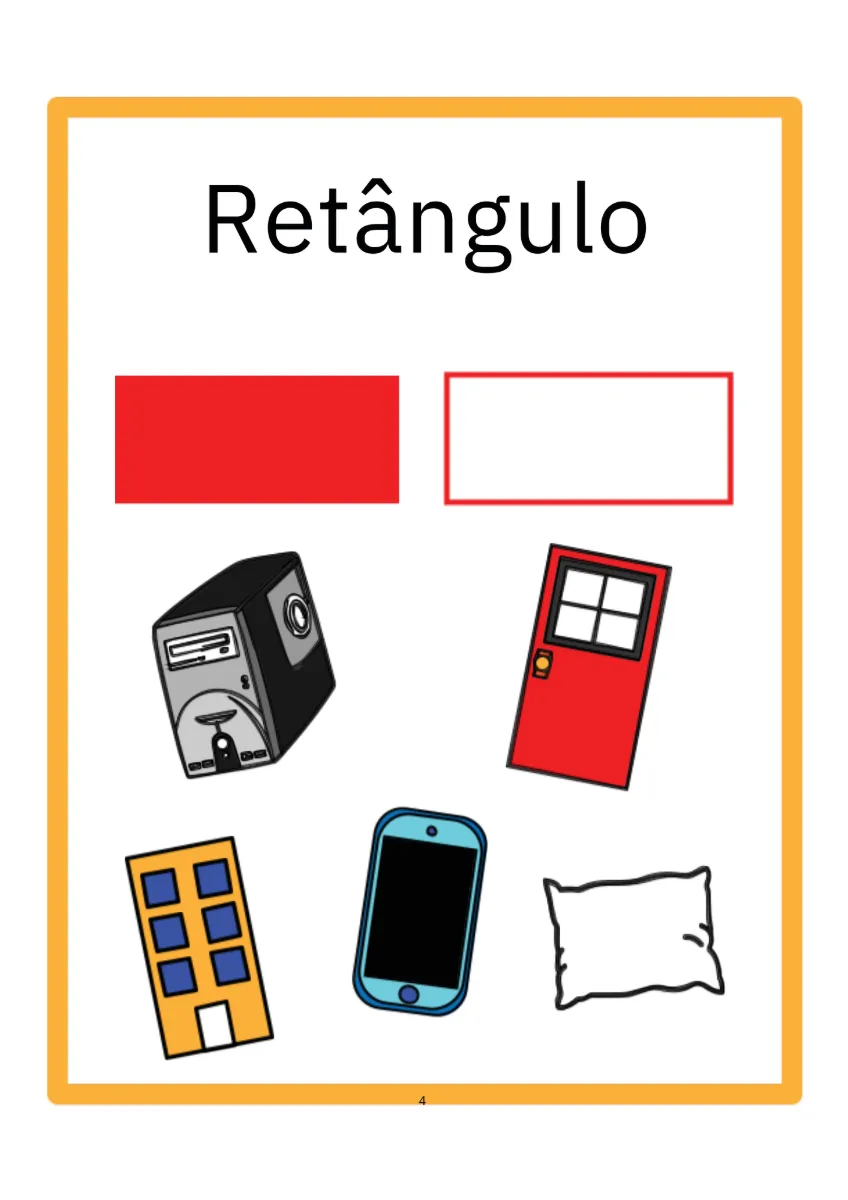Apostila Trabalhando as Formas. — amostra 4: Apostila Trabalhando as Formas com 30 páginas de atividades educativas em PDF…