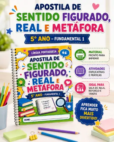 Apostila Sentido Figurado - Lingua Portuguesa — capa do material