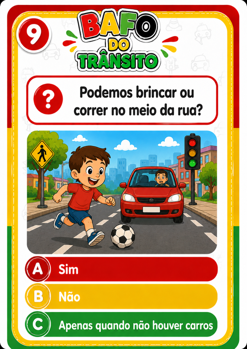Atividade Dia do Trânsito | BAFO DO TRÂNSITO 🚦🛑 Aprender as regras de trânsito ficou muito mais divertido! — amostra 3:…