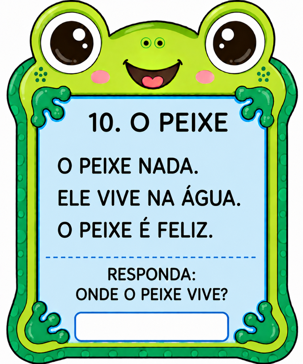 Atividade Leitura Lúdica | fichas da leitura Tablet da Leitura — amostra 3: Desenvolvido para tornar a alfabetização mais…