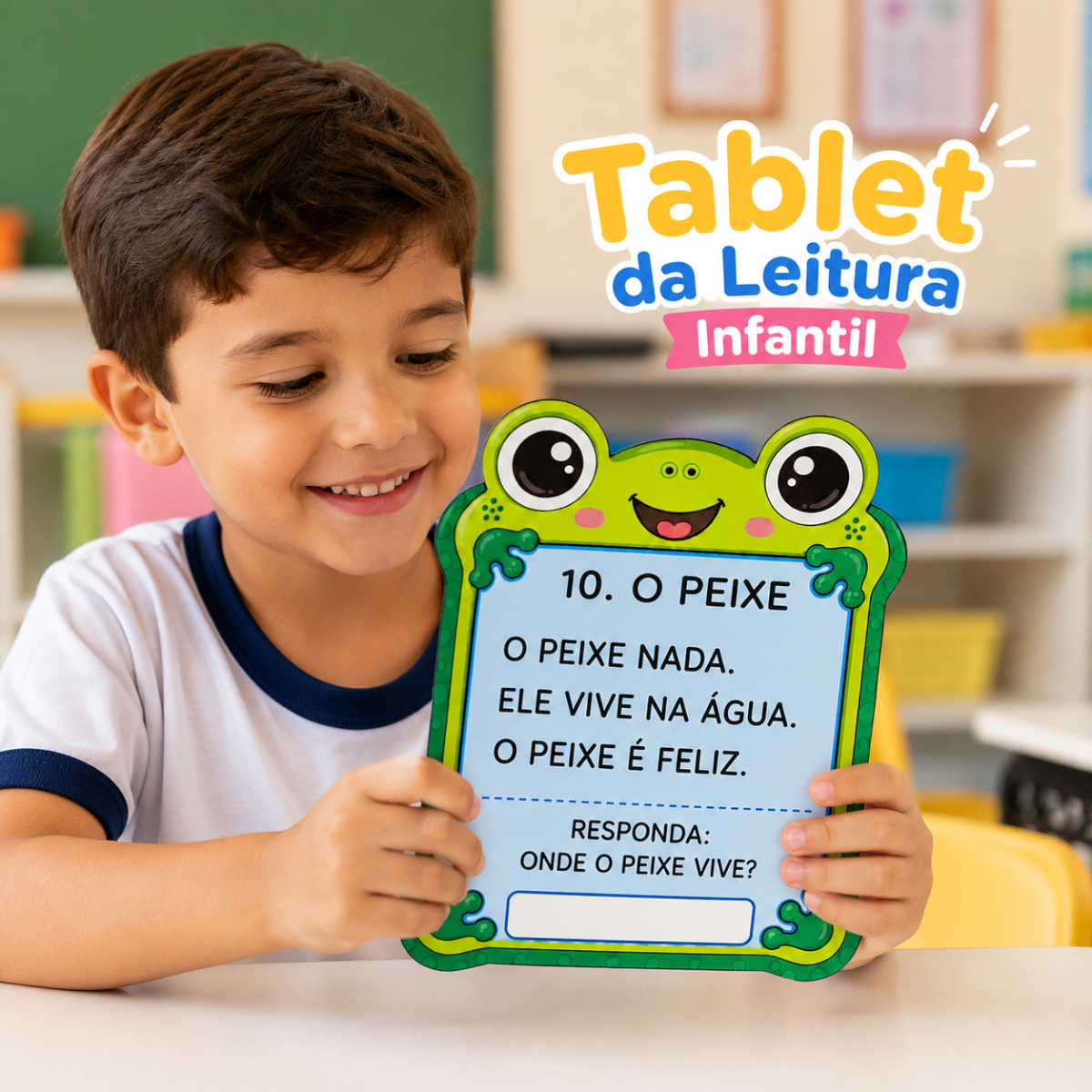Atividade Leitura Lúdica | fichas da leitura Tablet da Leitura — Atividades para 1º ano: Desenvolvido para tornar a…