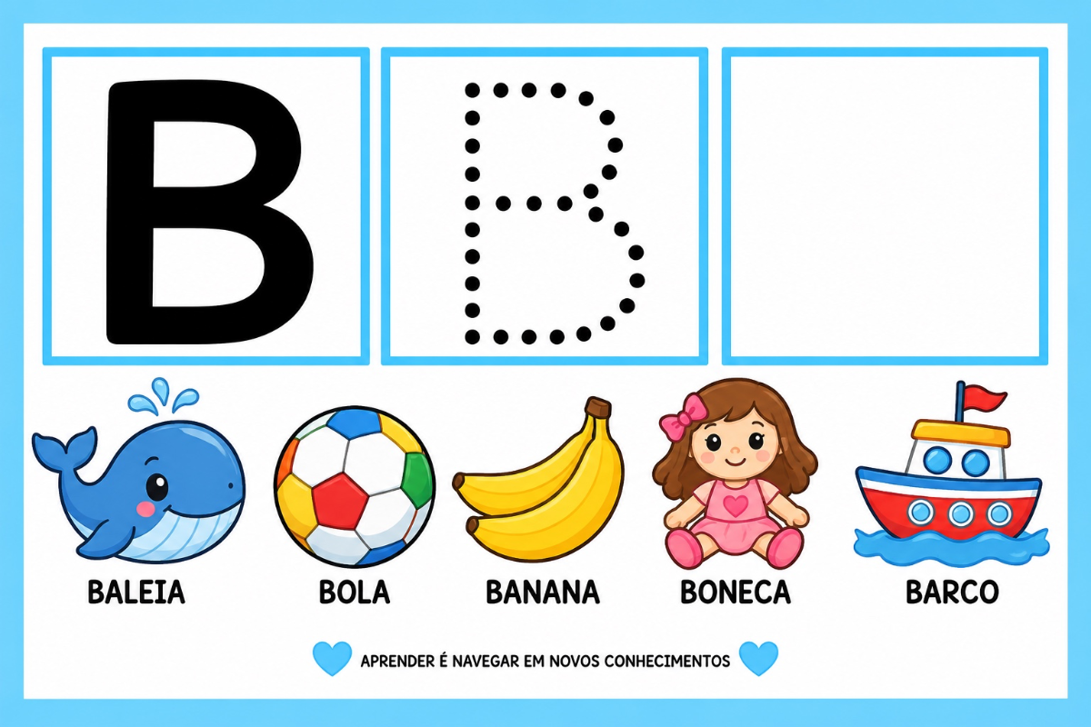 CARDS DO ALFABETO DE A a Z — TRACE, RECONHEÇA E APRENDA BRINCANDO! — amostra 2: Transforme o momento de alfabetização…
