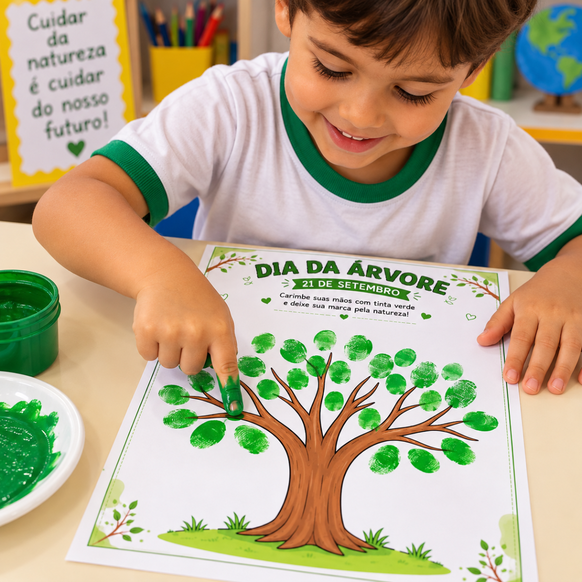 Dia da Árvore | Atividades Lúdicas para Educação Infantil 🌿 — amostra 2: celebre o Dia da Árvore de forma criativa e…