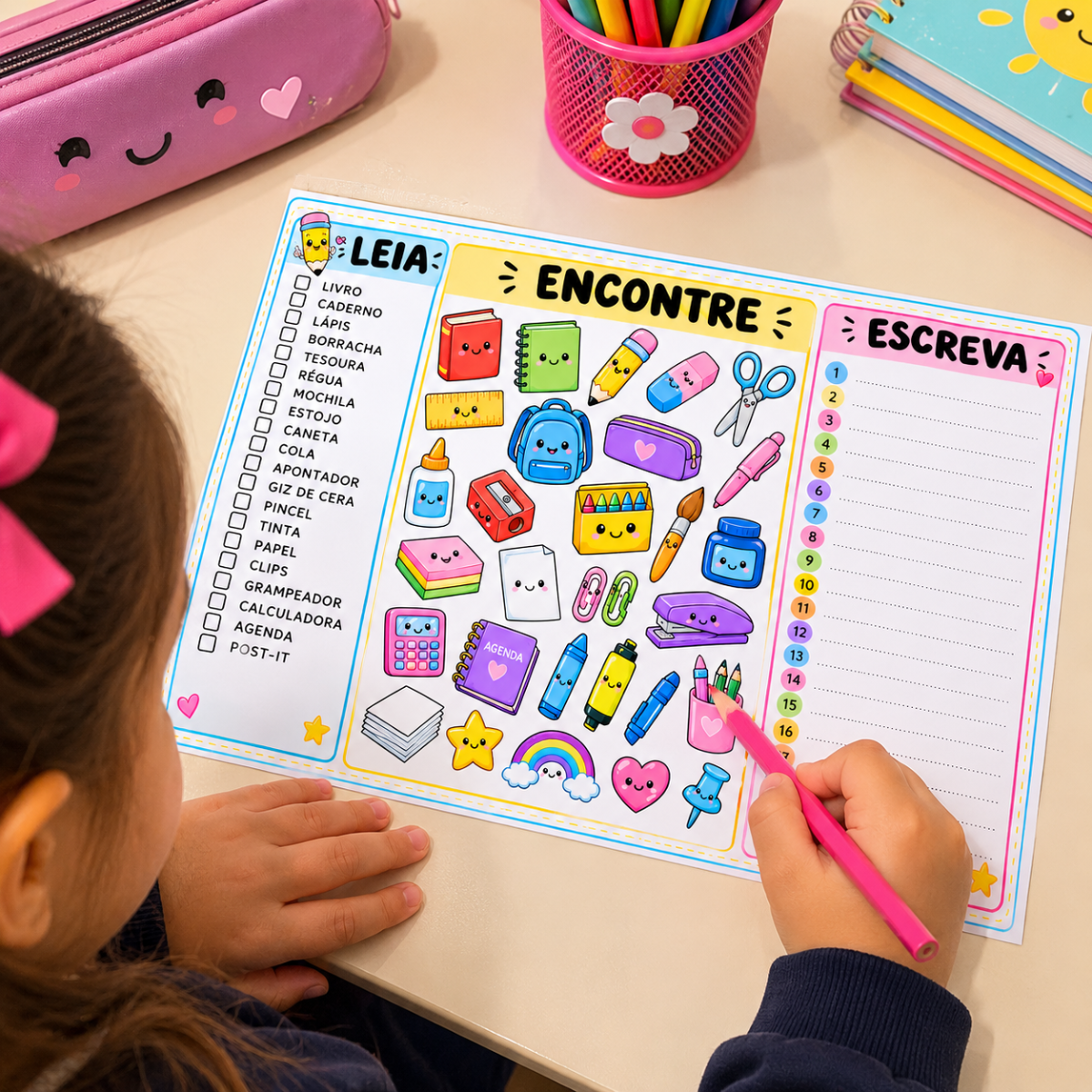 Fichas ATIVIDADE DE LEITURA — 1º ANO LEIA, ENCONTRE E ESCREVA — Atividades para 1º ano: LEIA, ENCONTRE E ESCREVA —…