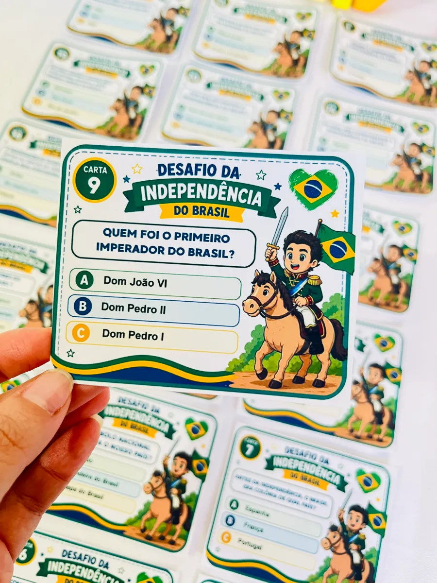 Desafio 7 de Setembro – Quiz de História sobre a Independência do Brasil — Atividades para 4º ano: Uma maneira divertida de…