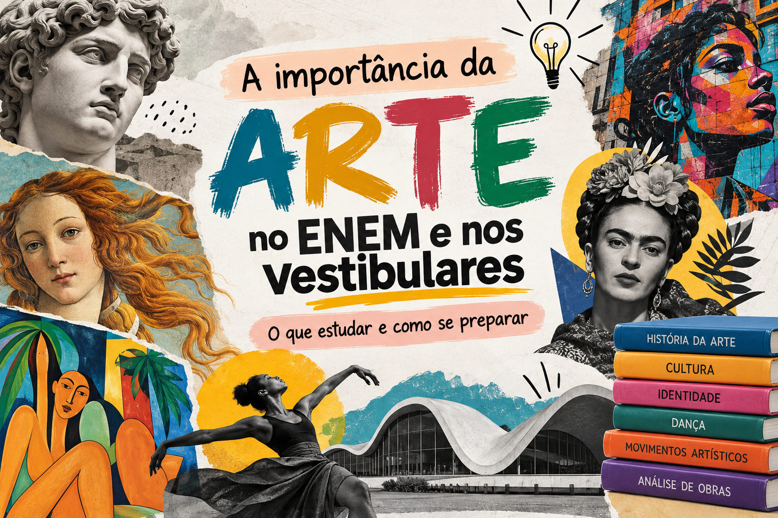 A importância da Arte no ENEM e nos vestibulares: o que estudar e como se preparar