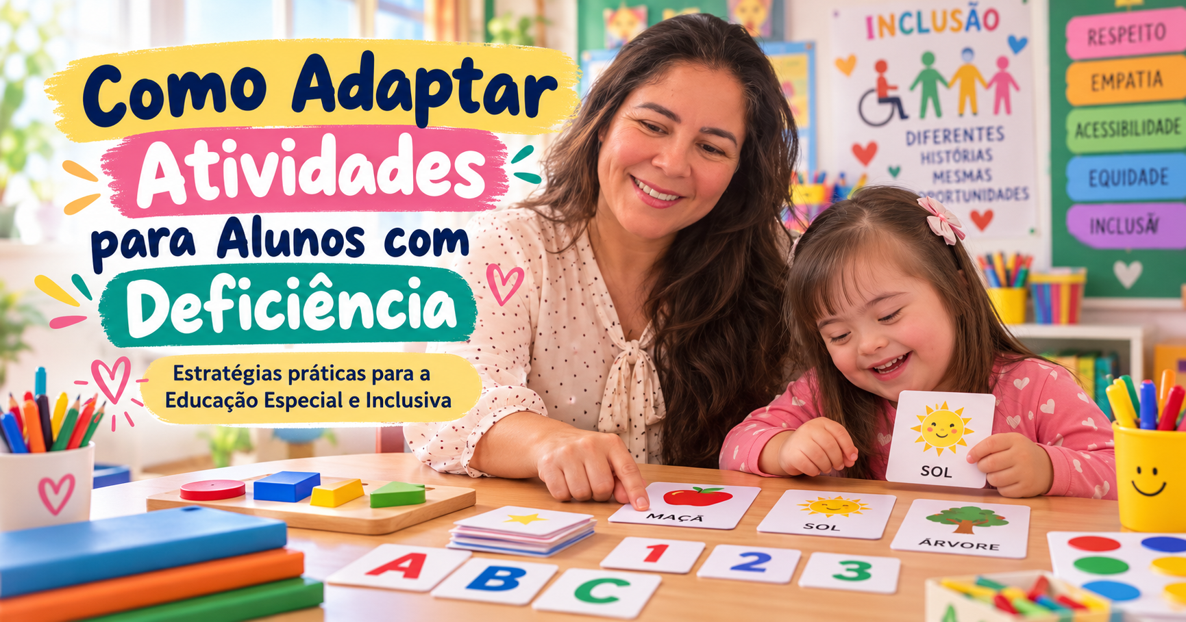 Como Adaptar Atividades para Alunos com Deficiência