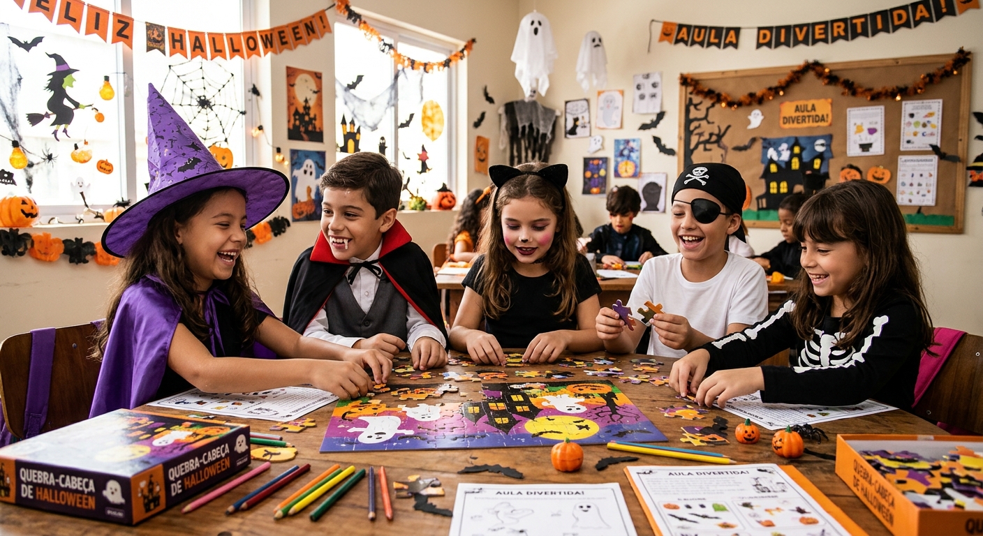 12 atividades de Halloween para a sua sala de aula