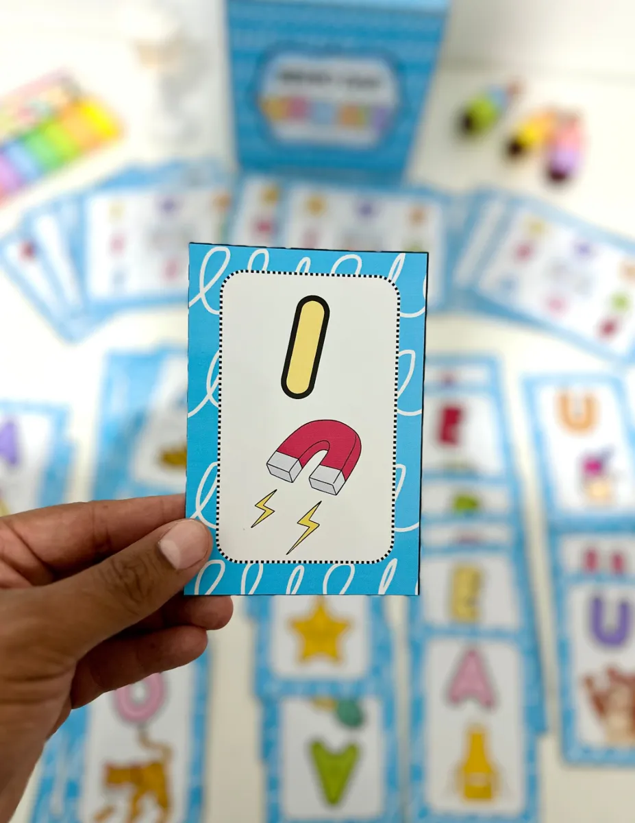 BINGO DAS VOGAIS | RECURSO PEDAGÓGICO — amostra 2: Um recurso lúdico e envolvente para trabalhar diversas habilidades com…
