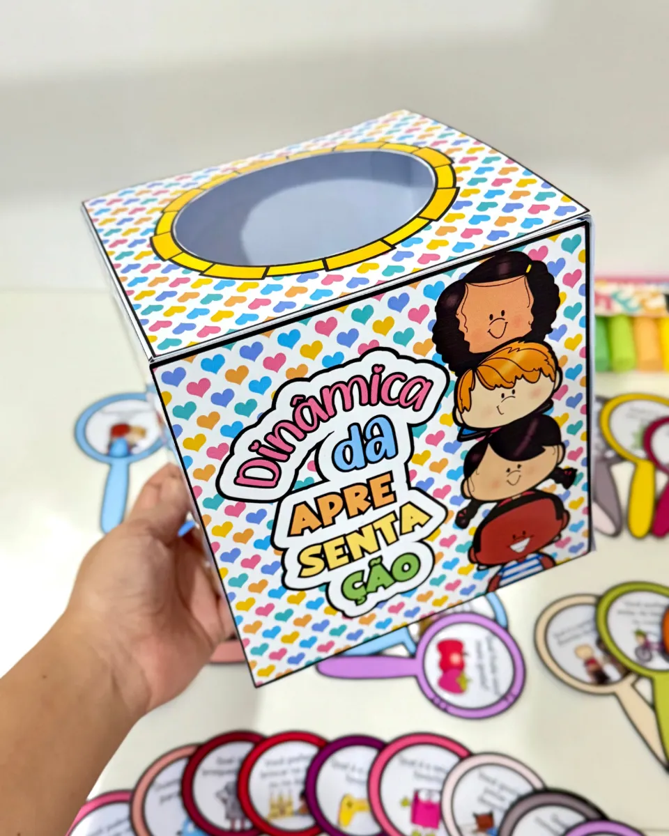 Dinâmica da Apresentação para Educação Infantil — amostra 3: A Dinâmica da Apresentação foi desenvolvida para turmas da…