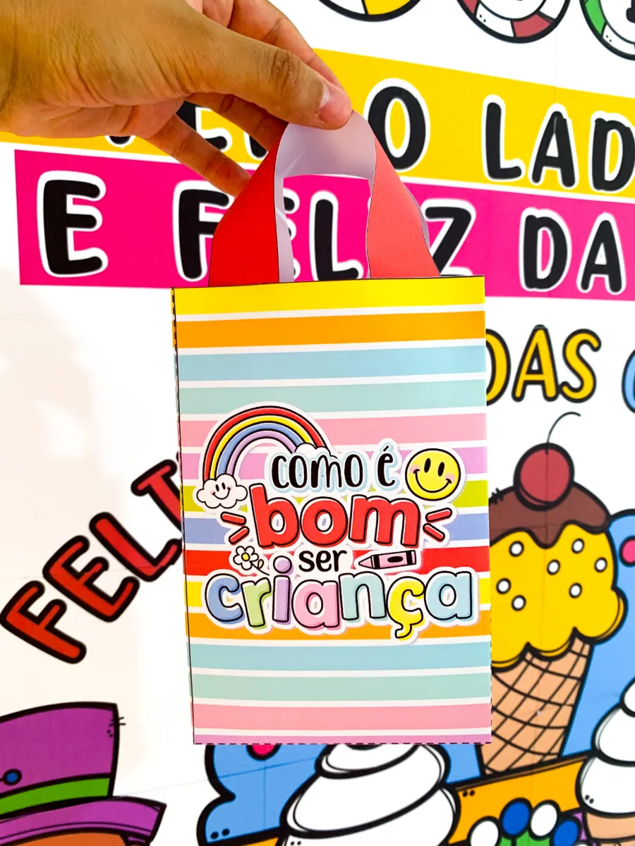 Kit Completo - Dia das Crianças — amostra 5: Um material lindo, completo e preparado com muito carinho para trabalhar o…