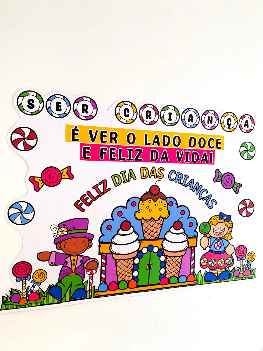 Kit Completo - Dia das Crianças — amostra 7: Um material lindo, completo e preparado com muito carinho para trabalhar o…