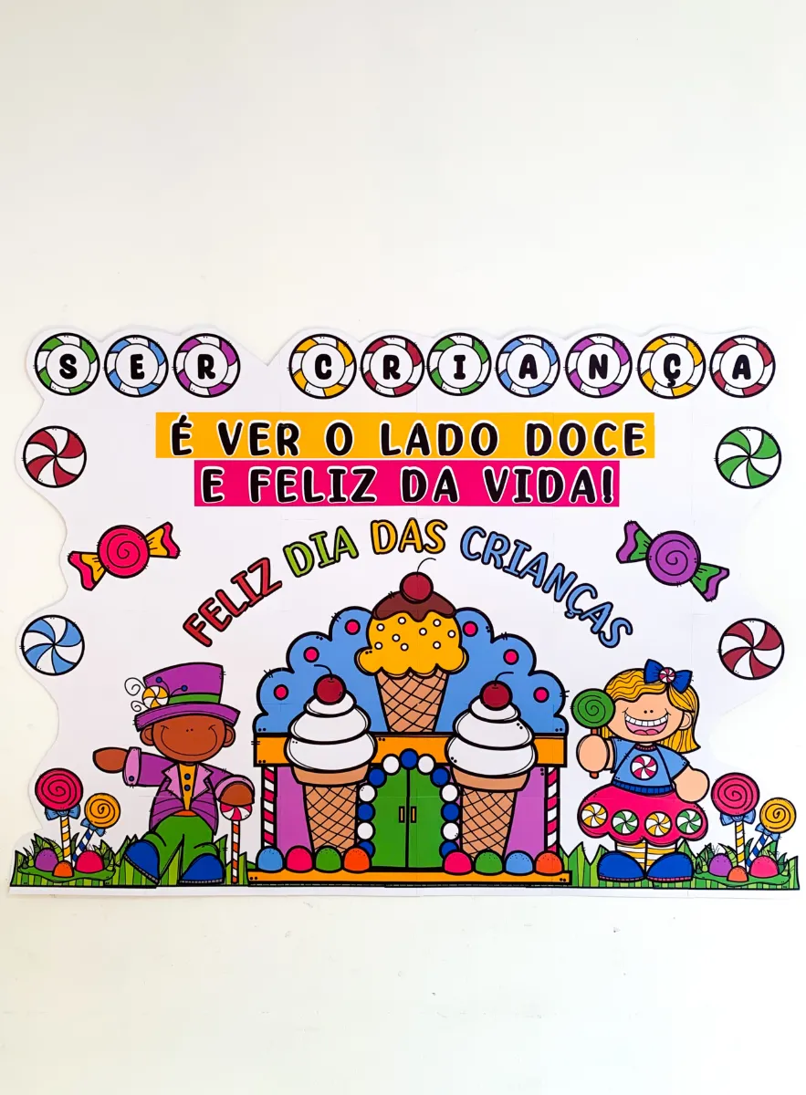 Kit Completo - Dia das Crianças — Atividades para Educação Infantil: Um material lindo, completo e preparado com muito…
