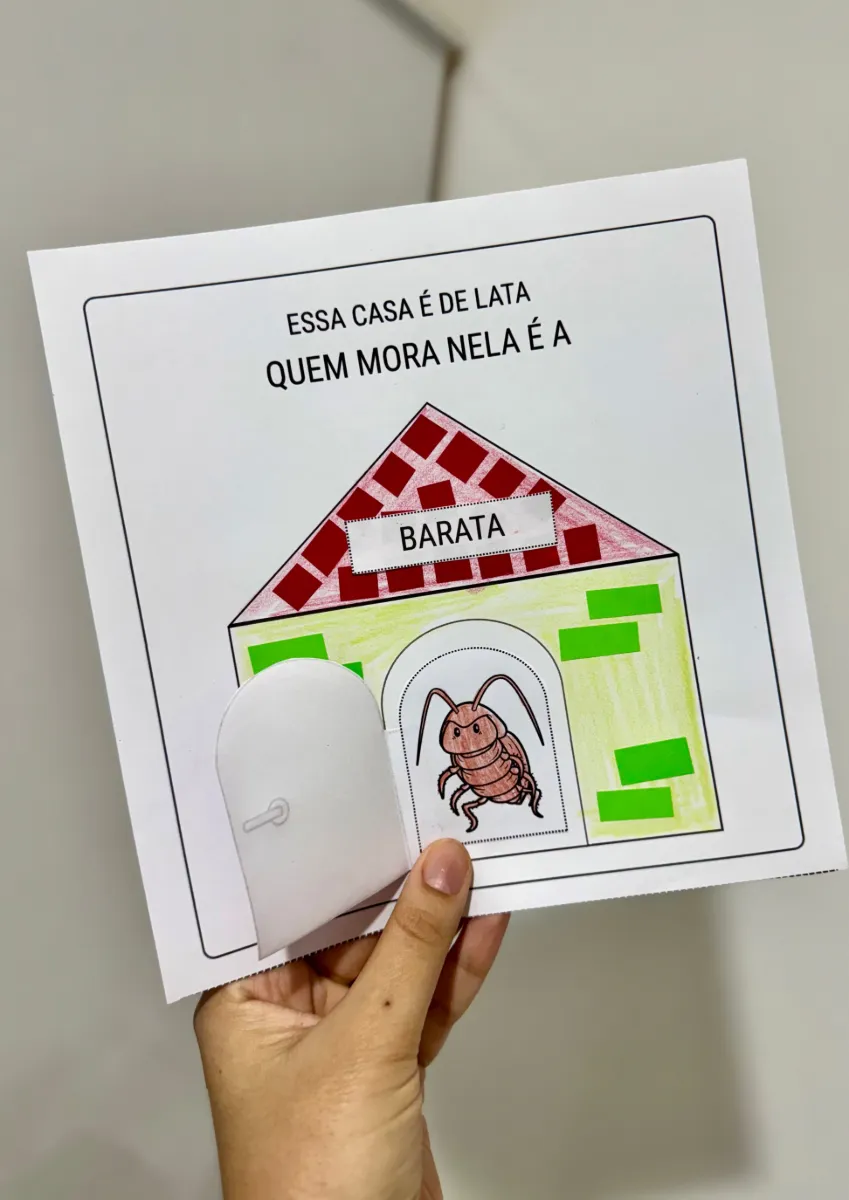 KIT DE ATIVIDADES INTERATIVAS | A CASA E O SEU DONO — amostra 5: Um kit lúdico e educativo com 7 páginas de atividades para…