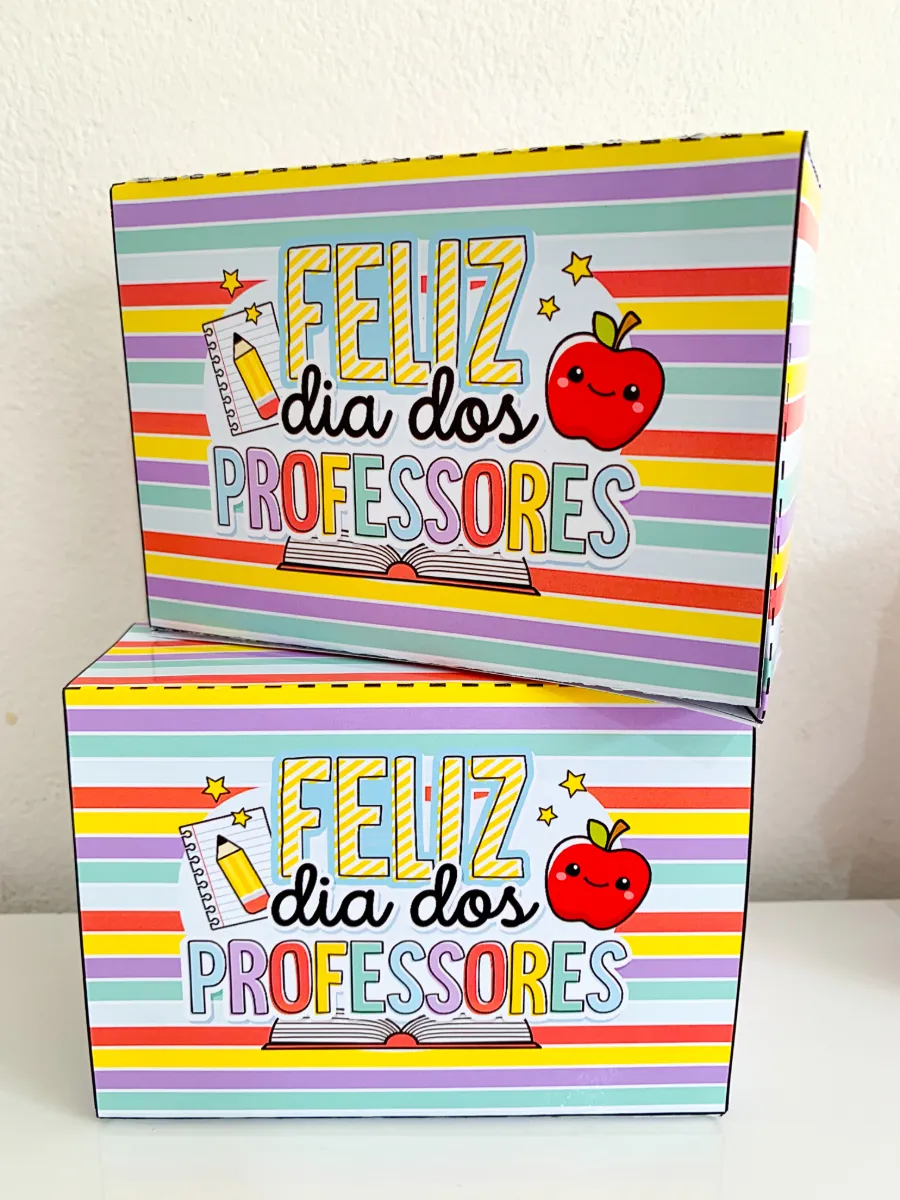 Kit de lembrancinhas para o dia dos professores — amostra 2: Um material lindo e completo, com 5 opções de lembrancinhas…