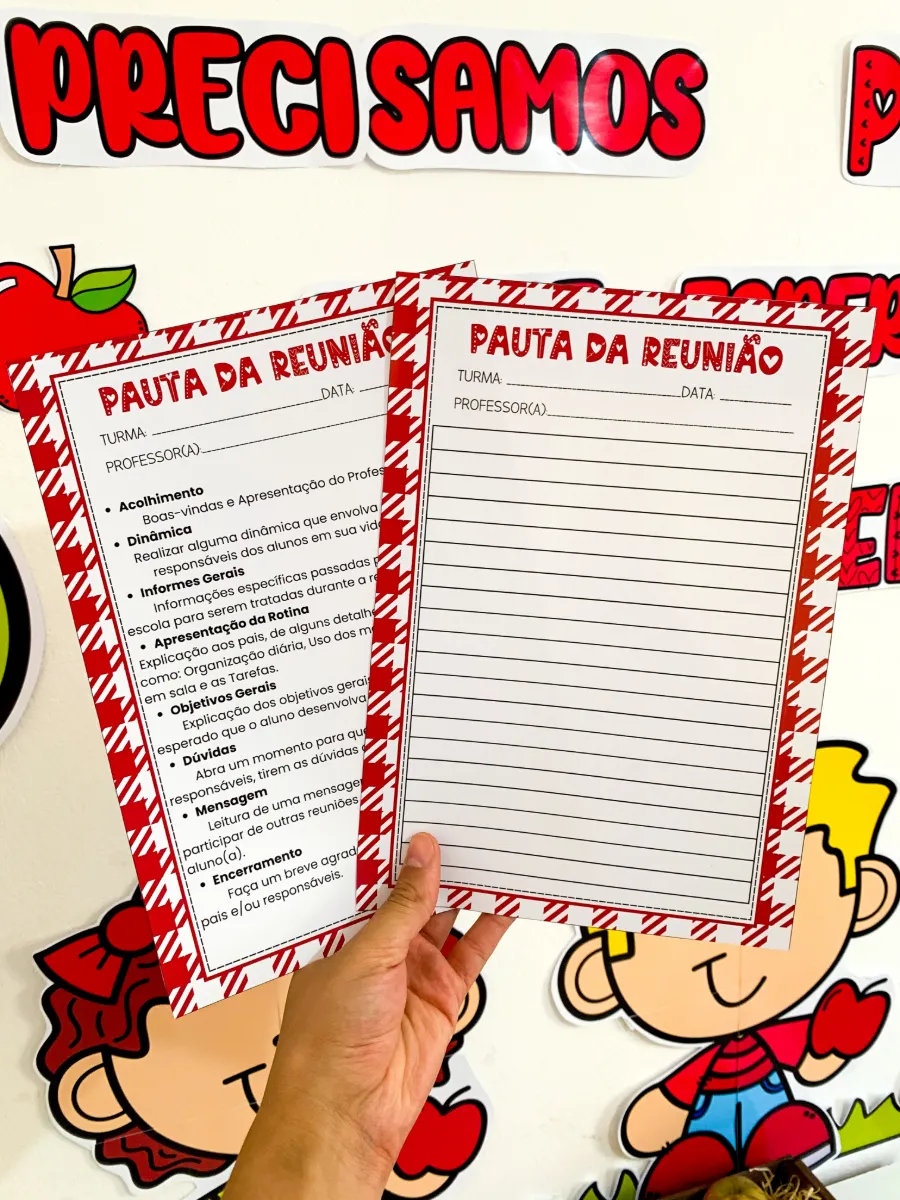 Kit reunião: colhendo frutos — amostra 2: Um material super completo, com itens editáveis para você tornar o momento da…