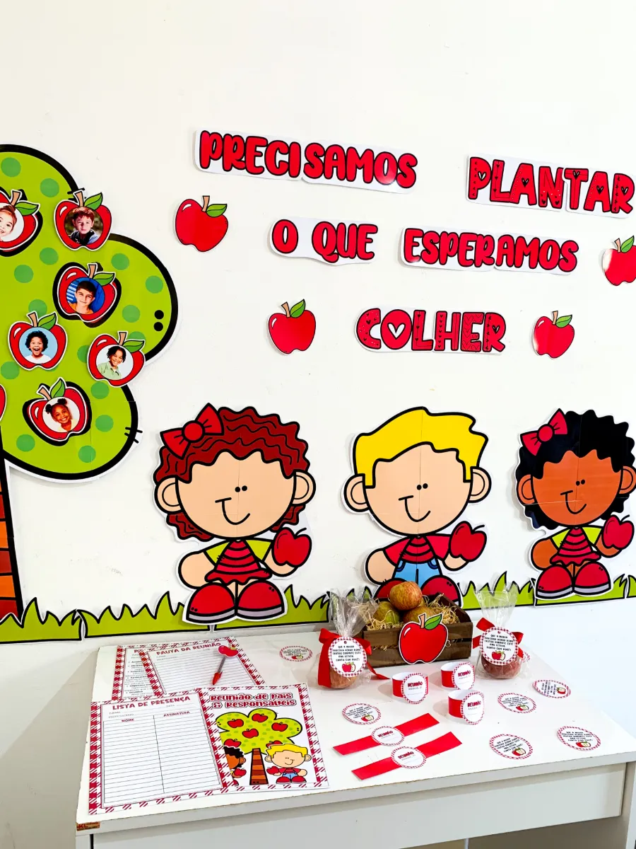 Kit reunião: colhendo frutos — amostra 4: Um material super completo, com itens editáveis para você tornar o momento da…