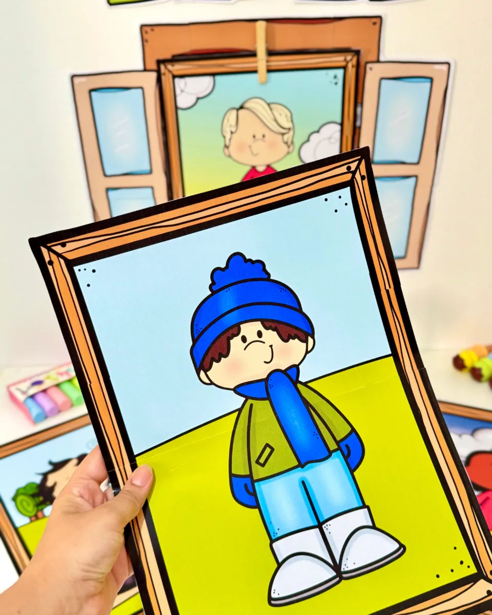 Painel Janela do Tempo para Educação Infantil | Rotina Escolar — amostra 4: O Painel Janela do Tempo é um recurso lúdico…