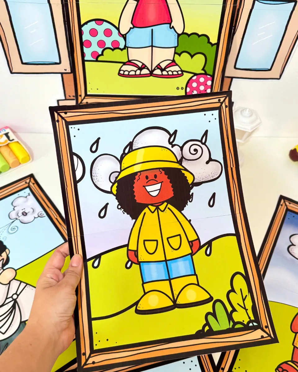 Painel Janela do Tempo para Educação Infantil | Rotina Escolar — amostra 3: O Painel Janela do Tempo é um recurso lúdico…