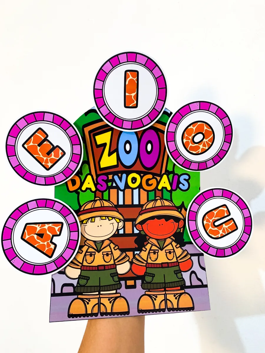 Zoo das Vogais — amostra 7: Um material lindo, completo e preparado com muito carinho para trabalhar o conteúdo com as…