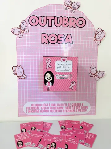 Caixa Outubro Rosa – Painel de Conscientização — capa do material